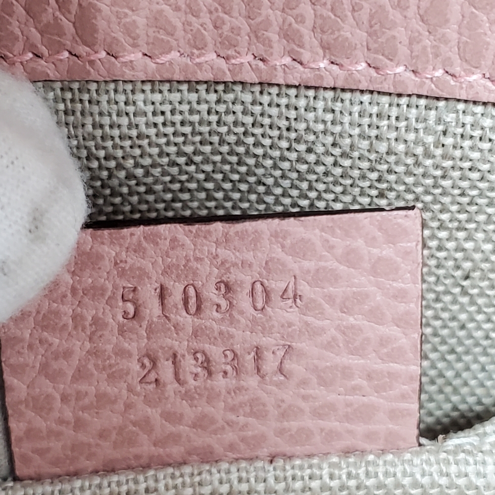 Gucci GG Interlocking Pink Crossbody Bag Brand New - Picture 11 of 13